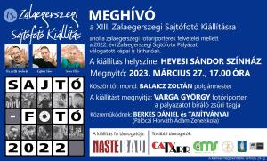 XIII. Zalaegerszegi Sajtófotó Kiállítás