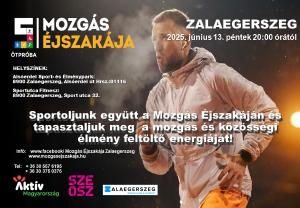 Mozgás Éjszakája 2025 – Zalaegerszeg