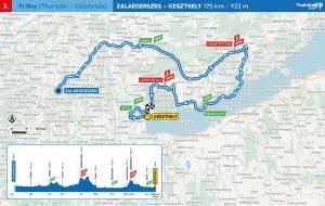 Zalaegerszeg lesz a 2023-as Tour de Hongrie második szakaszának indulópontja