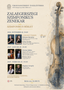 A Zalaegerszegi Szimfonikus Zenekar koncertje- A Hegedű Ünnepe