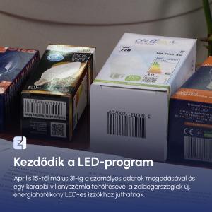 Kezdődik a LED-program